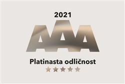 Platinasta bonitetna odličnost AAA