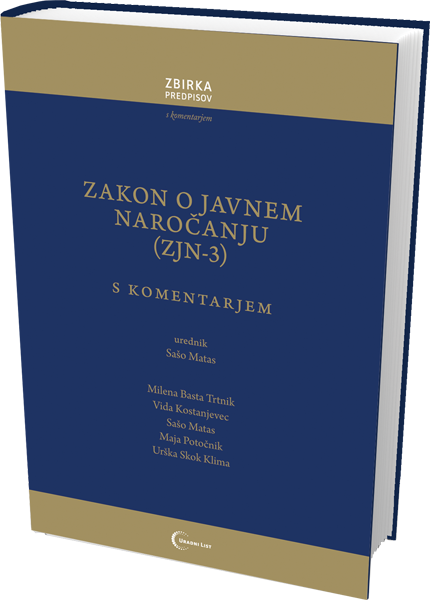 Zakon o javnem naročanju<br>(ZJN-3) s komentarjem