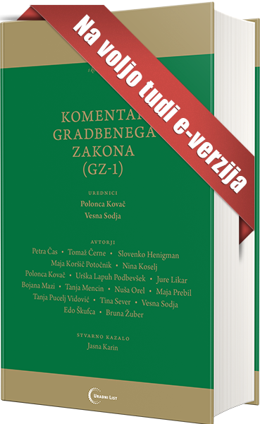 Komentar Gradbenega zakona (GZ-1)