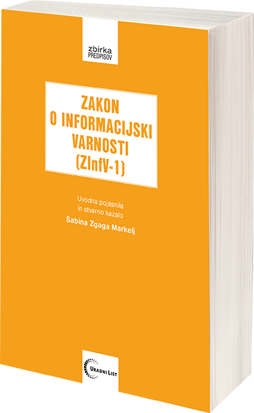 Zakon o informacijski varnosti (ZInfV-1) 