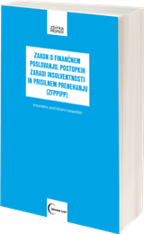 Zakon o finančnem poslovanju, postopkih zaradi insolventnosti in prisilnem prenehanju (ZFPPIPP)