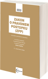 Zakon o pravdnem postopku (ZPP)