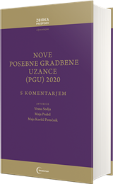 Nove Posebne gradbene uzance (PGU) 2020 s komentarjem