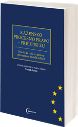 Kazensko procesno pravo – predpisi EU